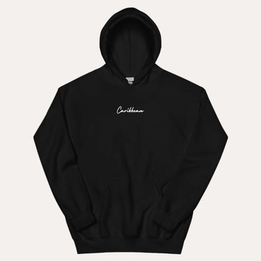 Product mockup - Caribbean Hoodie featuring a bold island-inspired design, made with soft cotton-blend fabric for cozy and stylish comfort. Perfect for casual wear, travel, and Caribbean culture lovers.